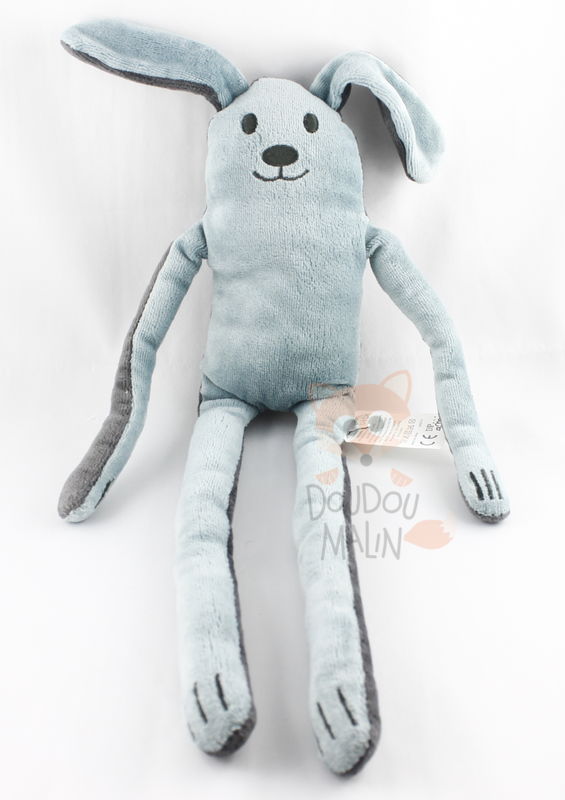 Dpam baby comforter rabbit blue long legs 